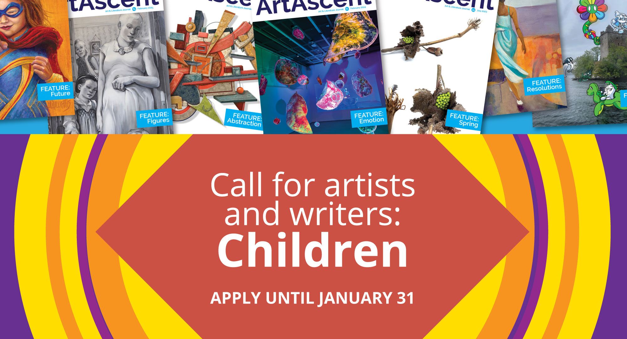 Call For Artists | Call For Writers | ArtAscent Magazine